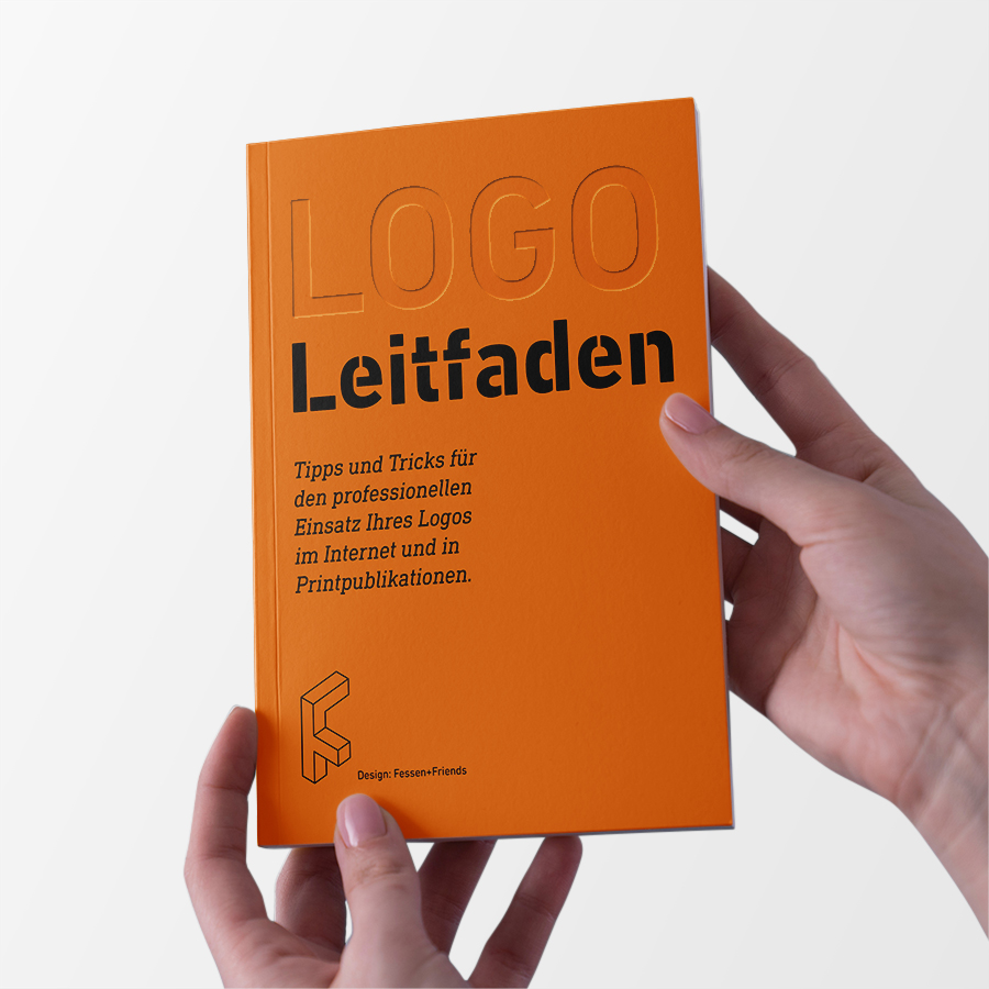 Cover der Broschüre „Logo – Leitfaden für den Einsatz“